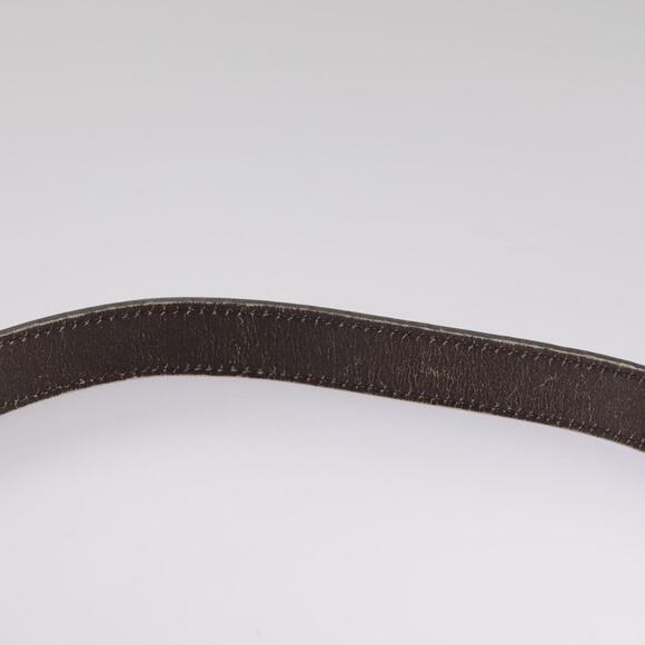 DIOR Trotter Canvas Shoulder Bag Brown Gold - Picture 8 of 13